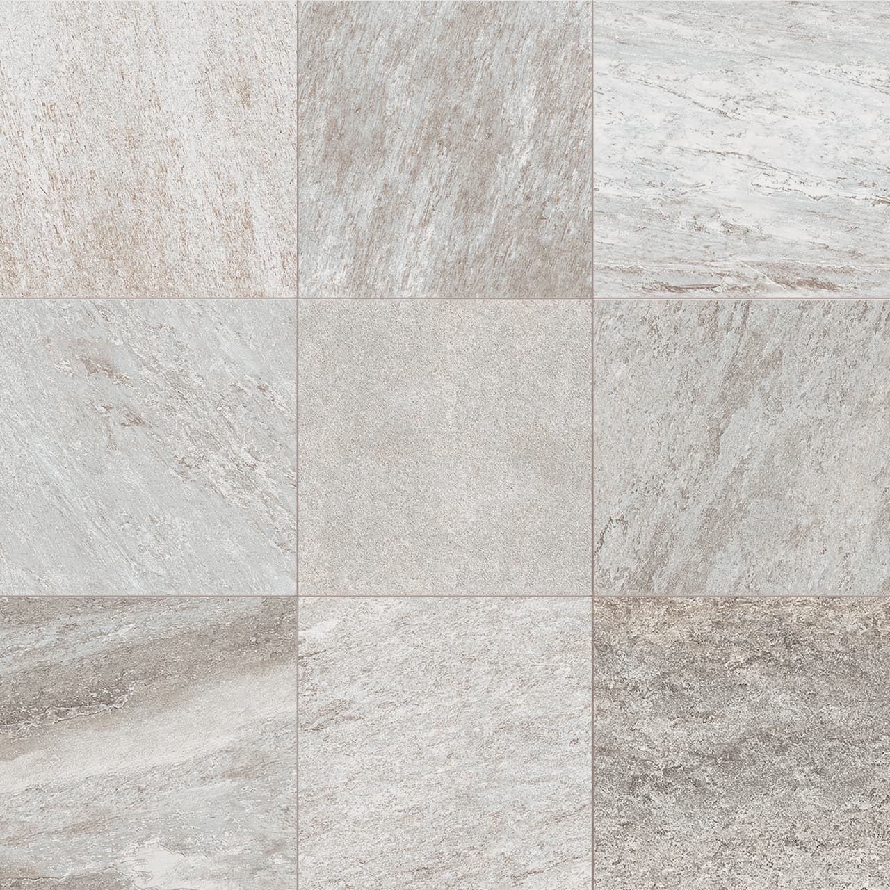 Quartz White Milestone Porcelain Stone Center